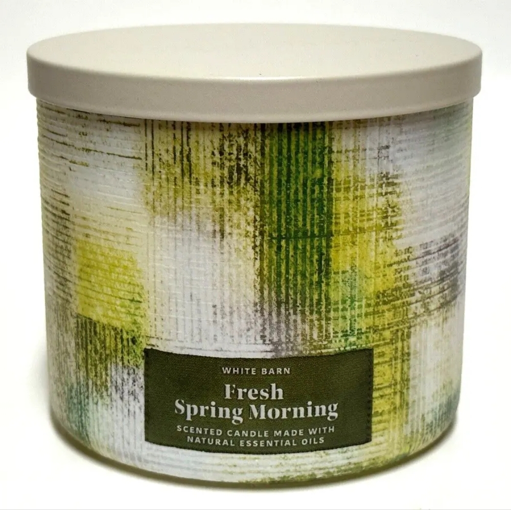 Bath & Body Works Fresh Spring Morning 3-Wick Candle